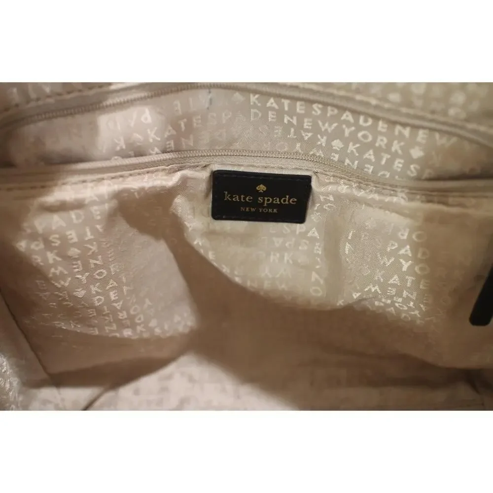 Kate Spade Parliament Square Exotic Savannah Satchel IN BLACK PURSE (p3000